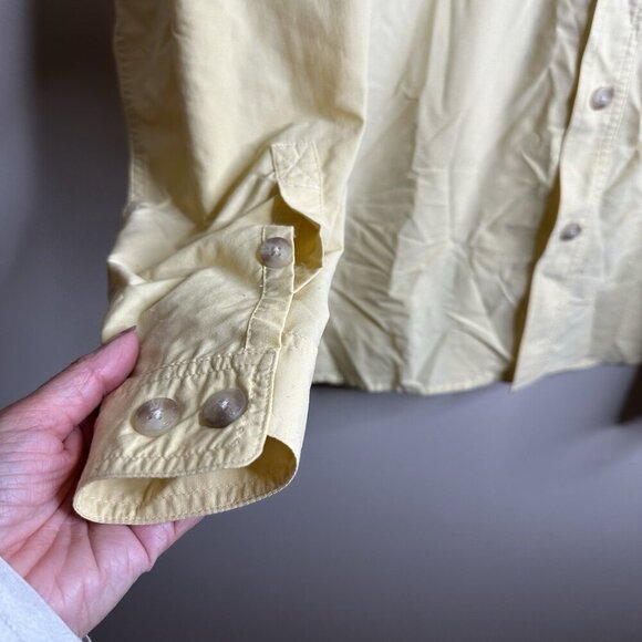 ExOfficio Shirt Mens XL Adventure Vented Utility Flap Pocket Button Long Sleeve - Picture 3 of 12